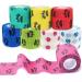 Pet Vet Wrap for Dogs 8 Rolls Dog Bandages Self Adhesive Elastic Bandage Breathable Vet Wrap Tape for Legs Paws Wrist Ankle 5cm x 4.5m