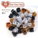 Qufiiry Mini Hair Claw Clips - 45 pc Small Non-Slip Plastic Jaw Clips for Kids and Adults - Buy Online on GoSupps.com