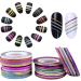 42 Roll Nail Art Stripes Tape - Colorful Nail Design Stickers for DIY Manicure Decoration - Buy Online on GoSupps.com