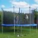 2 Step Universal Trampoline Ladder | Rust-Resistant Steel | Wide Skid-Proof Steps | 41 Length | Accessories Included - Buy Online on GoSupps.com