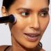 LAURA GELLER NEW YORK Foundation Makeup Brush - Wooden Handle Perfect for Foundation Concealer & Blush - Midnight Black | Apply & Blend Liquid Cream Powder Makeup - Buy Online on GoSupps.com