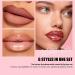 Coffret de Gloss L vres | Set de Liner Tint Maquillage L vres Nourrissant Kit 6 Pi ces Produits Beaut pour Filles et Femmes Quotidien F te Voyage Vacances - Buy Online on GoSupps.com