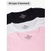 Cooraby 3 Pack Girls' Cotton Long Sleeve Thermal Tops with Lace - 4T Black White Light Pink - Buy Online on GoSupps.com