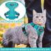 Cat Harness and Lead Set Adjustable Kitten Harness with Collar Pendant Mesh Cat Lead Harness with Reflective Strips Escape-Proof for Large Medium Small Cats Dogs Pets Walking(Blue S) S Blue - Buy Online on GoSupps.com