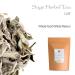Sage Organic Leaves - Gourmet Spice from Greece | Dried Sage Tea | 50g Pack of Salvia | Premium Organic Sage for Cooking & Herbal Remedies - Buy Online on GoSupps.com
