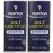 Morton Salt Substitute, 3.12 oz, 2 pk