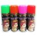 Temporary Hair Color Removable 4 cans per pack assorted color 2.5 oz each For party events blue red pink green Random Color 2.5 Fl Oz (Pack of 4)