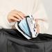 GIAPB Period Bag | Sanitary Napkin Storage & Travel Makeup Pouch | Black Music Notes Design - Buy Online on GoSupps.com