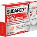 Sudafed PE Sinus Pressure + Pain Relief Maximum Strength Non-Drowsy Decongestant - 24 Count Pack - Buy Online on GoSupps.com