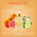 SAFA Citrus Oil - Vitamin C Serum | Non-Greasy & Fast Absorbing Moisturizer for Face & Body | Infused with Grapefruit Bergamot Neroli & Marigold Petals - Buy Online on GoSupps.com