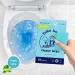 Evagloss Biodegradable Toilet Bowl Clean Strips - Eco Friendly, Non-Toxic & Plastic-Free - Buy Online on GoSupps.com