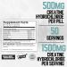 Creatine HCL Pills (1.5G) - Top Rated Creatine for Women and Men - No Bloat Creatine Capsules - Booty Gain and Muscle Builder - 150 Count - Buy Online on GoSupps.com