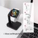 Macally Apple Watch Charger Stand for Series Ultra  9  8  7  6  5  4  3  2  1  SE (44mm  42mm  40mm  38mm) - Sleek iWatch Apple Watch Stand Dock - The Perfect Apple Watch Charging Station - Black - Buy Online on GoSupps.com
