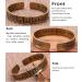 Hand Forged 100% Copper Bracelet | Vintage Handmade Adjustable Cuff | Health Jewelry Gifts for Men & Women | Brown-Orange - Buy Online on GoSupps.com