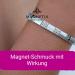Shop Magnetix Wellness Flexi Magnetic Jewelry - Gloss Design Silver with Crystals | Comfortable Fit for Swollen Wrists (XL) - Buy Online on GoSupps.com