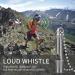 Autuveen Titanium Outdoor Emergency Whistle | Loud EDC Survival Whistle for Camping and Hiking - Buy Online on GoSupps.com