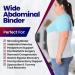 Amerika Wide Abdominal Binder Belly Wrap L/XL - Postpartum,Tummy Tuck Belt for Slimming & Support - Bariatric Stomach Compression for Hernia & Surgery Healing - Buy Online on GoSupps.com