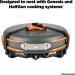 Jetboil 10-Inch Non Stick Camping Cookware Fry Pan for Stoves | Lightweight & Durable - Buy Online on GoSupps.com