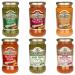 Filippo Berio Pesto Sauce Pick N Mix - Choose From Jar with 6 Flavours | Hot Chilli Classic Sun Dried-Tomato Tomato & Ricotta Vegan Basil Vegan-Sun Dried Tomato Pesto & Sauce - Pack of 6 x 190g