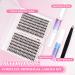 Eyelash Extensions Set - 280pcs Lankiz 20D C Curl 9-15mm Individual Lashes with Adhesive & Remover | Perfect for Beginners - Lash Extension Kit - Buy Online on GoSupps.com