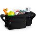 Ethan & Emma Double Stroller Organizer with Cup Holders - Fits Both Single & Double Strollers - Secured Fit & Extra Storage - Universal Stroller Organizer and Stroller Accessory - Buy Online on GoSupps.com