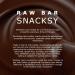  SNACKSY Snacksy Vegan Chocolate Raw Berries and Almonds with Ginkgo Biloba Bar (1 x 40g Box) | Gluten-free dairy-free refined sugar-free and kosher cocoa snack with superfoods | - Buy Online on GoSupps.com