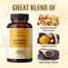 Boswellia Turmeric Capsules | Joint, Digestion & Brain Support | Organic Herb Extract with Black Pepper | Made in USA | Vegan, Gluten-Free, Non-GMO | 100 Capsules - 2100mg - Buy Online on GoSupps.com