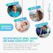 Nose Strips for Snoring Relief - 50 Transparent Anti-Snore Paving | Better Breathing in Sleep & Sports | Nasal Strips for Easy Breathing - Buy Online on GoSupps.com