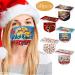 BEUU 50PCS Happy New Year 2021 Disposable_Face_M sks with a Elastic Earloop for Adult Multiple Pattern Combinations 3-ply Face Facial Protection Pads for Party High Filtration and Ventilation - Buy Online on GoSupps.com