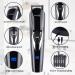 Cordless Waterproof Beard Trimmer for Men - Hair and Body Grooming Tool - Men's Electric Beard Shaver - Ideal for Well-Groomed Facial Hair - Buy Online on GoSupps.com