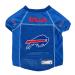 Littlearth NFL Pet Jersey - Sports Jersey Designed for Dogs and Cats Team Color Buffalo Bills S
