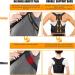 Aollop Posture Corrector Men and Women - Back Support Brace for Lower Back Pain Relief - Adjustable Lumbar Support Belt for Improved Posture - Breathable Elastic Bands - Black, Waist 27'-51 - Buy Online on GoSupps.com