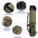 Wowelife Fishing Rod Carrier and Reel Organizer Bag - Ideal for Fishing & Traveling - Perfect Gift for Family, Father, Daughter, and Friends - Green - Buy Online on GoSupps.com