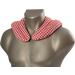 Red-White Cherry Stone Neck Pillow & Back Heat Pad | International Shipping - Buy Online on GoSupps.com