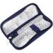 ALOEU Portable Insulin Cooler Bag Diabetic Insulin Travel Case Cooler Pill Box Aluminum Foil Ice Bag (Navy Blue) - Buy Online on GoSupps.com