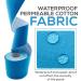 Shukash Kinesiology Tape 6M Roll - Elastic Therapeutic Support Tape for Sports Injuries - Waterproof Athletic Tape for Knee, Ankle, Shoulder - Blue - Buy Online on GoSupps.com