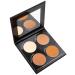 Malicious Women Candle Co - Contour To Conquer C Powder Palette (Fair/Light Skin Tones)  High-Pigment  Vegan  Natural Ingredients