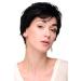 WIG ME UP - Cool short ladies wig wig slightly wild styled black WH9283-1B