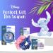 Disney Stitch Beauty Set Includes Mirror 2 Scrunchies Hair Scrunchies and 2 Hair Clips Gift Set for Girls - Buy Online on GoSupps.com