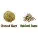 Whole Rubbed Sage - 100% Natural Herb Spice Seasoning - 4 oz Pack - Kosher, Gluten-Free, Non GMO - Buy Online on GoSupps.com