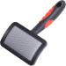 Rosewood Soft Protection Slicker Brush for Small Dogs - Grey/Orange - Buy Online on GoSupps.com