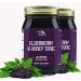 Green Jay Gourmet Elderberry Tonic  All Natural Elderberry Syrup  Elderberry Immune Support for Kids & Adults  Powerful Elderberry & Honey Blend  Sambucus Elderberry Syrup  2 x 22 Ounces