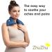 Zhu-Zhu Lavender Body Wrap - Microwavable Wheat Bag - Denim Daisy Chain - Microwave Heat Pack - Natural Pain Relief Heat Therapy Pad Multicolor - Buy Online on GoSupps.com