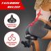 PeloFamily Wide Bike Seat for Peloton Bike & Bike Plus | Padded Bicycle Seat Cushion for Comfort | Replacement Saddle for Women & Men | Accessory for Most Bikes - 10.5 Wide - Buy Online on GoSupps.com