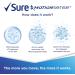 Sure Women Cool Blue Roll-On Antiperspirant Deodorant - 50 ml Pack of 6 Cool Blue 50 ml (Pack of 6) - Buy Online on GoSupps.com