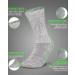 LIN Diabetic Socks | Extra Wide Non Binding | 12 Pack Grey and White | Men & Women Sizes 10-13 - Buy Online on GoSupps.com