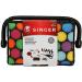 SINGER 07272 Polka Dot Small Sewing Basket with Sewing Kit Accessories 1-Pack