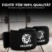 Fightr Padded Train Aids | Strength Training Bodybuilding & Fitness | Kreuzleben Gurte | Professional Lifting Straps for Men & Women - Black - International Shipping Available - Buy Online on GoSupps.com