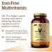 Solgar VM-75 Iron-Free Multiple Vitamins with Chelated Minerals - 180 Tablets - Buy Online on GoSupps.com