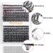 HxyGogo DIY Wispy Clusters Lash Extensions 280 pcs - Natural Look, Reusable Individuals - 30D-40D - Buy Online on GoSupps.com